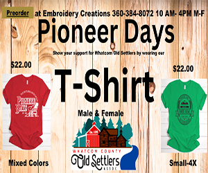 old settlers association pioneer days t-shirt preorder